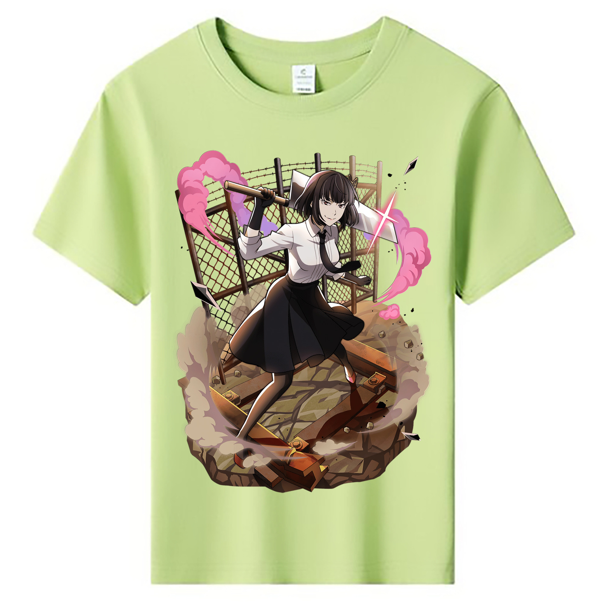 （画像用） 文豪ストレイドッグス Bungo Stray Dogs 綿100％キッズTシャツ（フロントプリント）